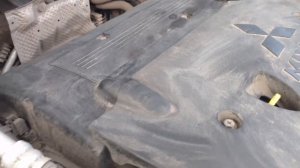Стрекотание двигателя MIVEC 2.4 Mitsubishi Outlander XL