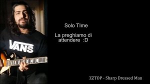 Sharp Dressed Man - ZZTOP - GUITAR and Vocal Cover