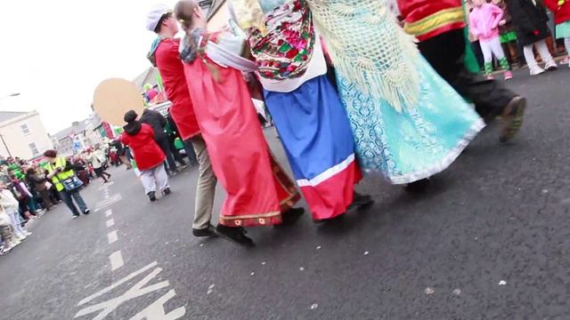 Русскоязычные Голуэя на параде Св. Патрика 2014 смотреть онлайн