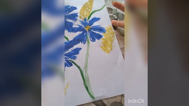 Необычное рисование пакетом с детьми