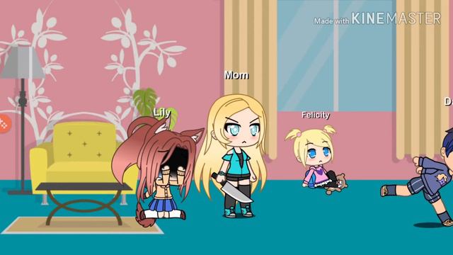Ты мне не МАМА!!!!  Мини Фильм  Gacha live