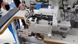РАСПОШИВАЛЬНАЯ с ОБРЕЗКОЙ КРАЯ JACK 8669 рукавного типа #Sewing machine