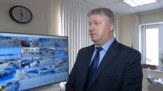 Работа системы видеонаблюдения на улицах Красноселькупа