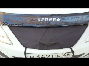 Утеплитель радиатора Лада Ларгус Largus 750 х 80мм ткань Оксфорд