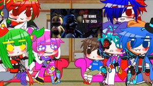 Security Breach react to FNaF 2 Counter Jumpscares//GC//