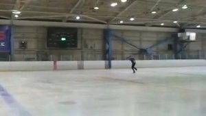 Дорожка шагов для фигуристки. Третий уровень