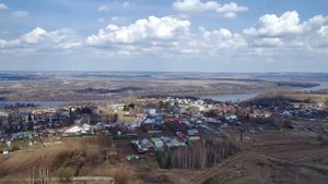 Апрель 2021 года  Горбатов и его окрестности