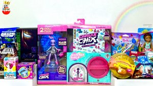 СЮРПРИЗ MIX! CAPSULE CHIX 2 DOLL PACK, Barbie Color Reveal, Shopkins, Avengers, Surprise unboxing