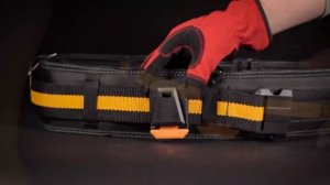 Пояс-кушак СМ-06. Позволяет с легкостью закрепить, снять и заменить сумку в процессе работы