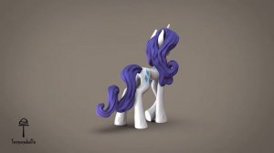 Rarity figurine (3D-model turntable video)