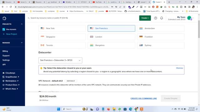 How Deploy laravel project on server with Linux Ubuntu on DigitalOcean- Complete Tutorial Series p-