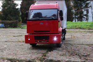 Уникальный Ford Cargo в 1:14 масштабе.