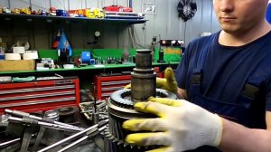 Ремонт коробки передач и замена сцепления автомобиля MAN 26.530.