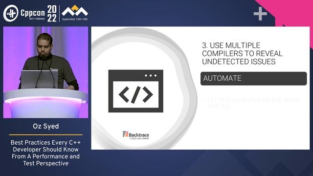 Lightning Talk: Best Practices Every C++ Programmer Needs to Follow - Oz Syed - CppCon 2022
