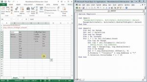 สอน Excel VBA: การใช้ ActiveCell.End(xlDown)