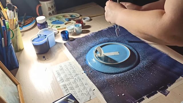 Мастер-класс для детей по рисованию " Наш дом - Земля"