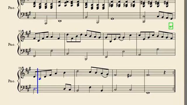Ave Maria By Caccini - Sheet Music Accompaniment Piano смотреть онлайн