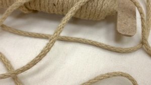 Шнур джутовый плетеный, 8мм, джут-100% АРТ 3117