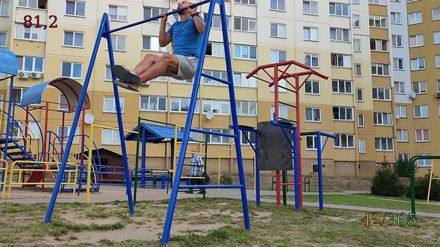 День 42 из 365: сила растёт, а вес падает.