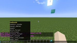 Change Biome WorldEdit Minecraft