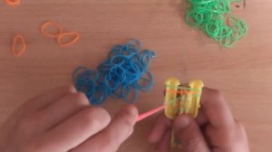 Как сплести браслет из резинок "Рыбий Хвост"