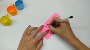 Оригами кружка, чашечка из бумаги. Подарок своими руками | DIY Mini Paper Cup. Paper craft