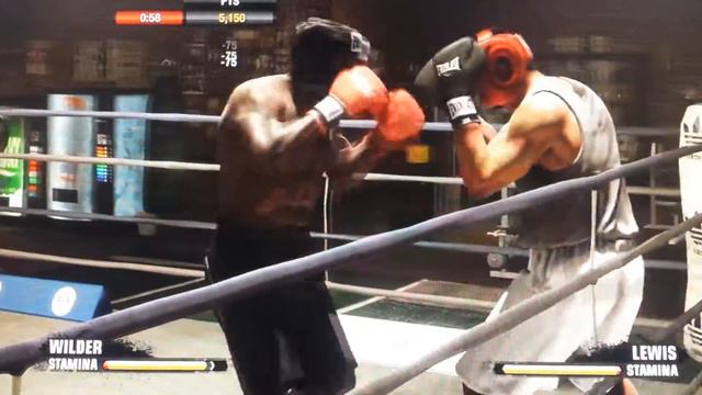 Deontay wilder v Lennox Lewis open sparring fight night champion смотреть онлайн