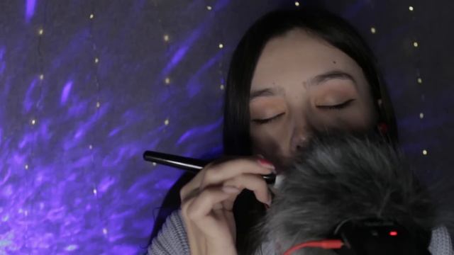 МАКИЯЖ СЛЮНКОЙ ❤️ ОЧЕНЬ МНОГО МУРАШЕЧНЫХ ЗВУКОВ РТА X2