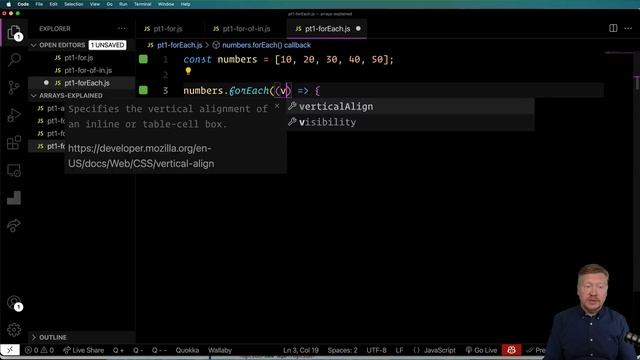 Javascript Arrays Made Simple: Iterators (Part 1) смотреть онлайн