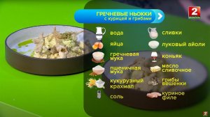 Гречневые ньокки с курицей и грибами! Юлия Болошко - шеф-повар!