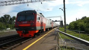 Электропоезд ЭД9Э-0057. Покатушки от Алтайской до Развилки+отправление и ЭДТ.