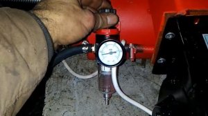 Запуск мощной горелки на отработанном масле для установки в горизонтальный котёл.