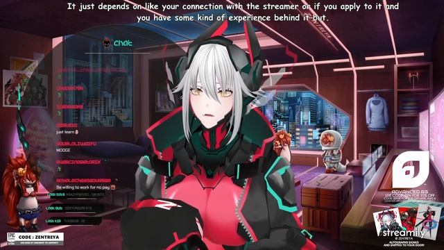 Zentreya answers questions on VTubing (& content creation) смотреть онлайн