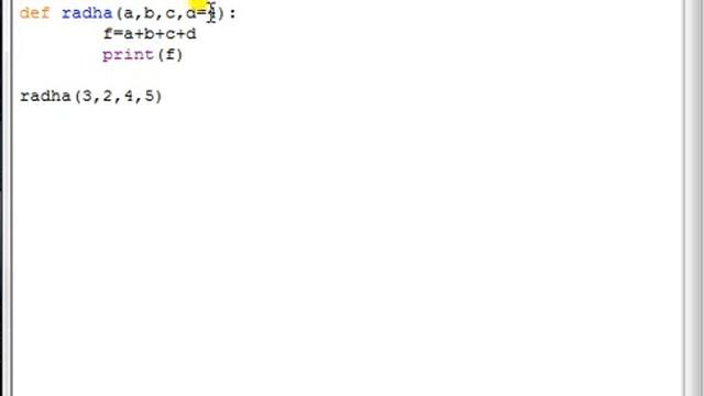 Arguments in function| positional arguments,defaults arguments|part 5