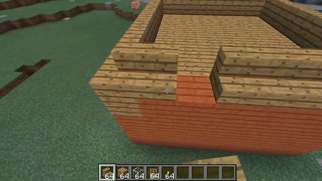 как построить дом для выживания в игре в Minecraft смотреть онлайн