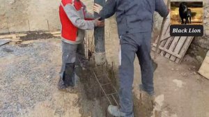 заливка ленточного фундамента с плиткой.