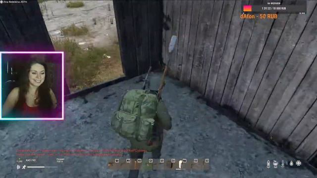 СТРИМ: ОХОТИМСЯ НА ЛЮДЕЙ И МЕДВЕДЕЙ  PVP СЕРВЕРЕ SoYuZ (СОЮЗ) DAYZ