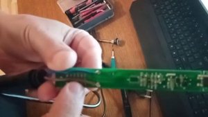 Ремонт паяльника Handskit 927, сгорела микросхема. Паяльник Handskit 927 микросхема 3SGV210181 2041