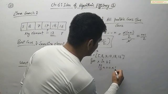 Idea of Algorithmic Efficiency | Class 12 Computer Science with Python (Video 33)