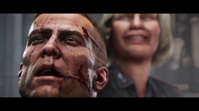 WOLFENSTEIN 2: THE NEW COLOSSUS B.J. Blazkowicz Death Scene смотреть онлайн
