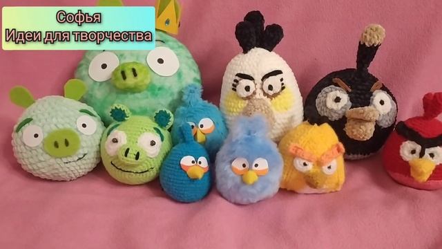 игрушки angry birds своими руками