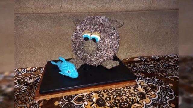 Вязаные игрушки. Knitted toys. смотреть онлайн