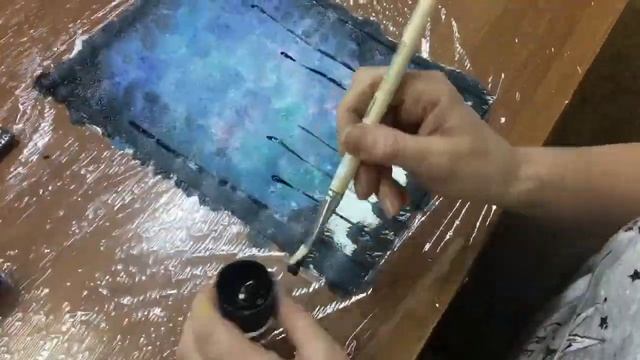 Мастер класс «Зимний лес» ??❄️?? смотреть онлайн