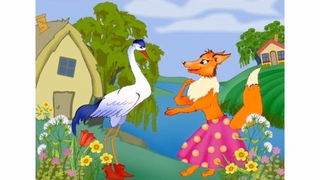 Лисичка та Журавель. Українська народна казка смотреть онлайн