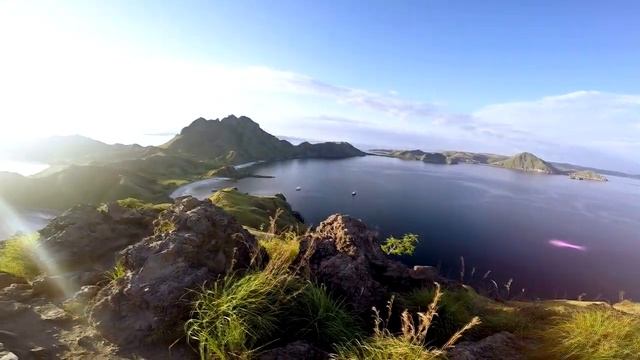 Индонезия, Лабуан-Баджо. Древние ящерицы,Огромные скаты.Розовый пляж.Национальный парк Комодо. смотреть онлайн