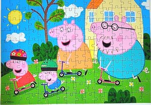 Свинка Пеппа и её семья - собираем пазлы для детей | Видео Для Детей | Мультики с игрушками