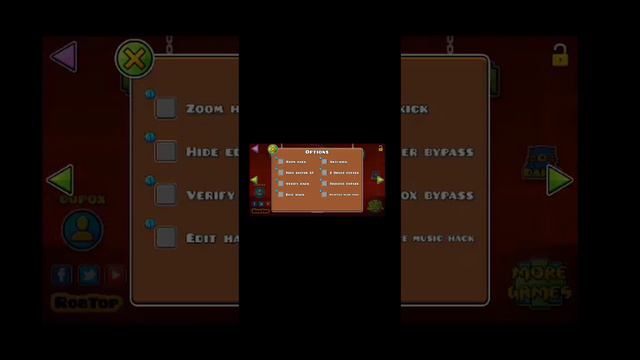 Видео о том как скачать читы или мод меню на игру геометрий Даш (geometry dash). смотреть онлайн