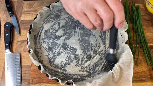 Einfache und schnelle Quiche mit Lauch - Flamiche - Lauchkuchen [mit Filo- /Yufkateig] смотреть онлайн