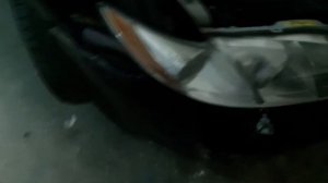 Замена стекол в противотуманных фарах Toyota Camry ACV40