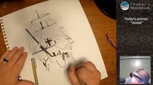 Day 3 - "Vessel" Drawing Time Lapse